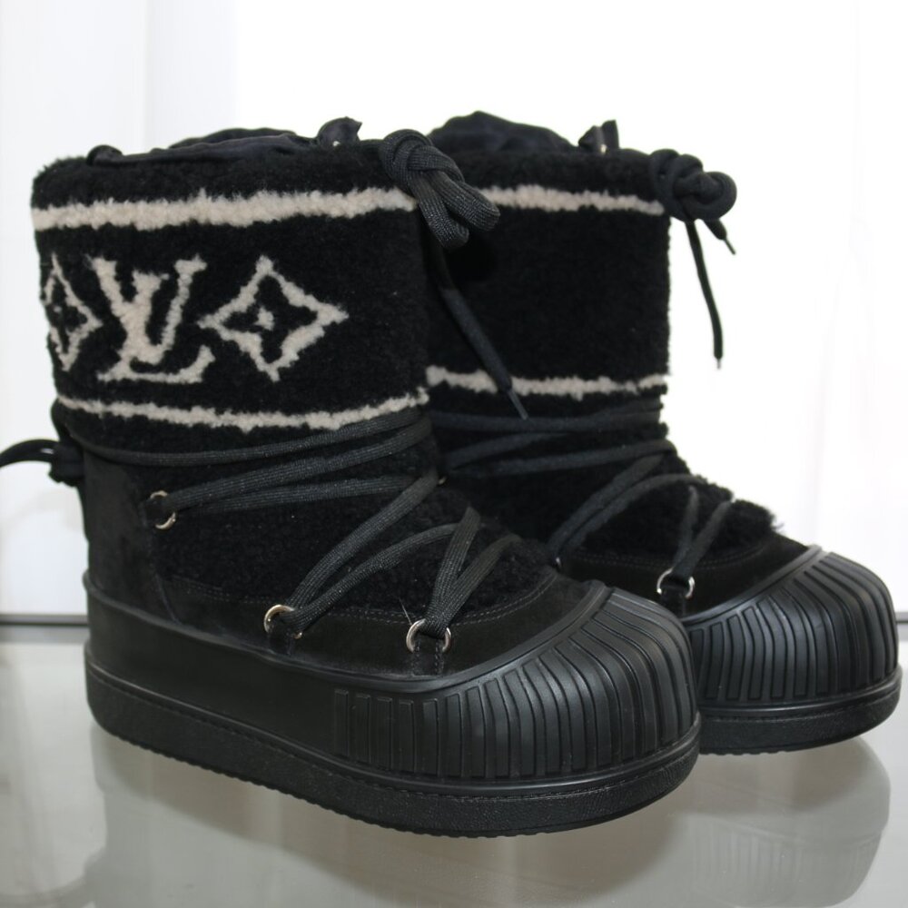 Louis Vuitton Shearling Moon Boot